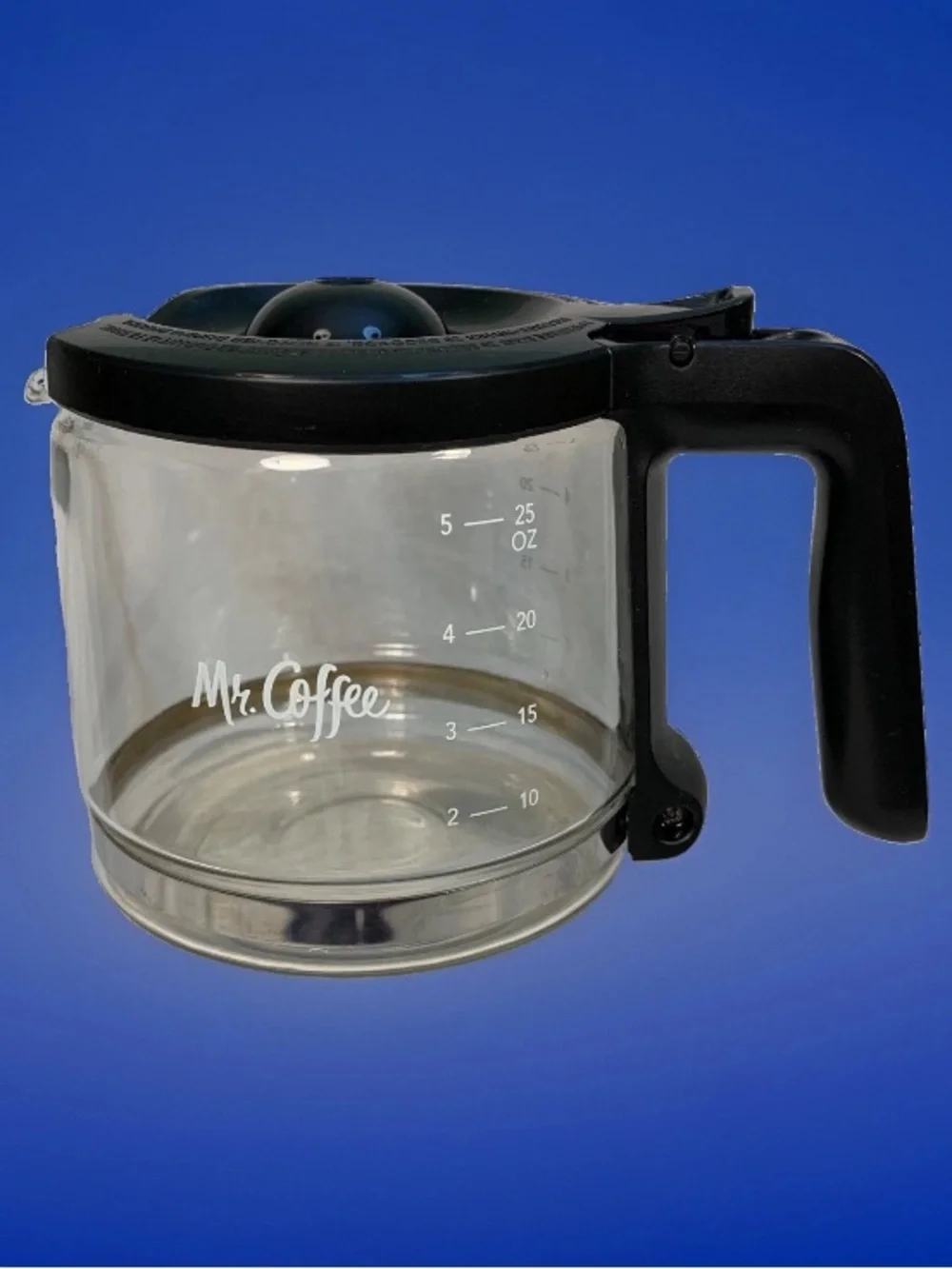 Mr. Coffee Glass Carafe with Black Handle 5 Cup